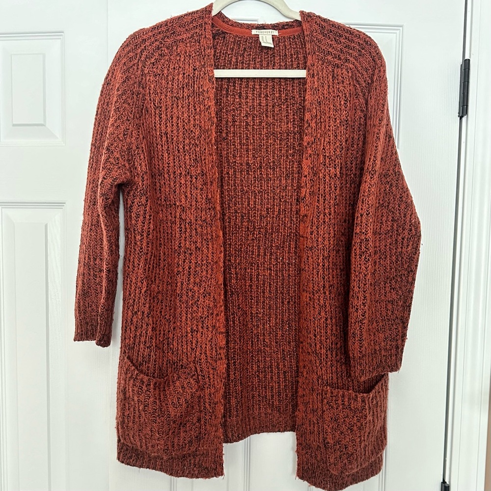 Wool blend cardigan